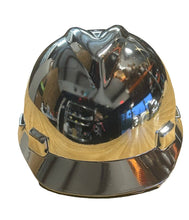 Load image into Gallery viewer, Hard Hat MSA V-Gard Cap Style Custom Chrome
