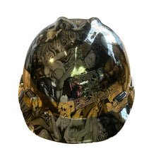 Load image into Gallery viewer, Hard Hat MSA V-Gard Cap Style Custom Chrome Naughty Boy
