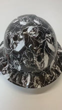 Load and play video in Gallery viewer, Custom Hydro Dip Hard Hat High Voltage Skulls Full Brim Pyramex Ridgeline Protective Helmet
