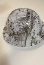 Load and play video in Gallery viewer, Custom Hard Hat White Thunder Ridge Camo Full Brim Ridgeline
