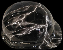 Load image into Gallery viewer, Hydro Dipped Hard Hat Ridgeline Cap Style Custom White Lightning
