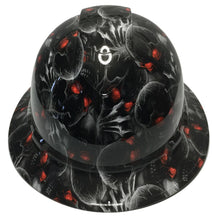 Load image into Gallery viewer, Hard Hat Ridgeline Full Brim Custom Creeper Red Eye
