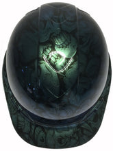 Load image into Gallery viewer, Hydro Dipped Custom Hard Hat Ridgeline Cap Style Chameleon Insanity Skulls

