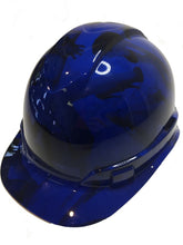 Load image into Gallery viewer, Hydro Dipped Hard Hat Ridgeline Cap Style Custom Blue Lace Girls
