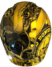 Load image into Gallery viewer, Hydro Dipped Hard Hat Ridgeline Cap Style Custom Yellow Fantasy Chic

