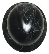Load image into Gallery viewer, Hydro Dipped Custom Hard Hat MSA Full Brim Silver Lightning
