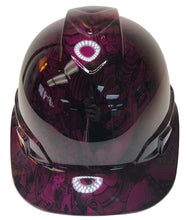 Load image into Gallery viewer, Custom Hydro Dipped Hard Hat Ridgeline Cap Style Kandy Purple Gambler
