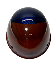 Load image into Gallery viewer, Hydro Dip Lift DAX Fiber Resin Cap Style 1/2 Carbon Fiber Dipped Kandy Blue
