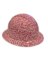 Load image into Gallery viewer, Hard Hat Ridgeline Full Brim Custom Hydro Dipped Pink Cheetah
