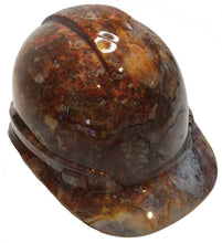 Load image into Gallery viewer, Hydro Dipped Hard Hat Ridgeline Cap Style Custom Light Gray Rust Bucket
