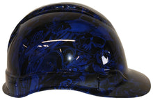 Load image into Gallery viewer, Hydro Dipped Custom Hard Hat MSA Full Brim Grey Insanity With Chrome EdgeGard
