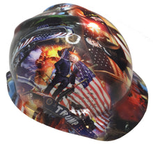Load image into Gallery viewer, Hydro Dipped MSA Cap Style VGuard Hard Hat Trump
