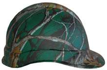 Load image into Gallery viewer, Hydro Dipped Hard Hat Ridgeline Cap Style Custom Green Vista Camo
