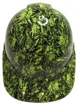 Load image into Gallery viewer, Hydro Dipped Custom Hard Hat Ridgeline Cap Style HiVis Green Dragon
