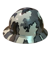 Load image into Gallery viewer, Hydro Dipped Hard Hat MSA Full Brim Kuiu Vias Satin
