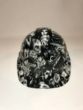 Load image into Gallery viewer, Hydro Dipped Hard Hat Ridgeline Cap Style Custom White Chicana
