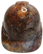 Load image into Gallery viewer, Hydro Dipped Hard Hat Ridgeline Cap Style Custom Light Gray Rust Bucket
