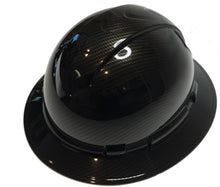 Load image into Gallery viewer, Hydro Dipped Custom Hard Hat Ridgeline Full Brim Tinted Carbon Fiber
