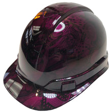 Load image into Gallery viewer, Custom Hydro Dipped Hard Hat Ridgeline Cap Style Kandy Purple Gambler
