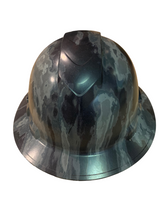 Load image into Gallery viewer, Custom Hard Hat Vented A-Tac Hydro Dipped Full Brim Ridgeline
