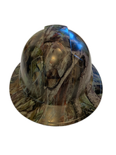 Load image into Gallery viewer, Hard Hat Ridgeline Full Brim Custom HydroDipped Spring Mimicry
