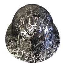 Load image into Gallery viewer, Hydro Dipped Custom Hard Hat Ridgeline Full Brim Black Lilies
