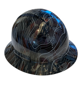 Load image into Gallery viewer, Custom Hydro Dipped Ridgeline Full Brim Carbon Fiber American Flags Ops Gloss
