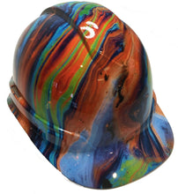 Load image into Gallery viewer, Hydro Dipped Hard Hat Ridgeline Cap Style Custom Slicked Out
