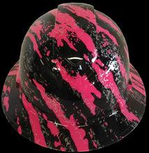 Load image into Gallery viewer, Hydro Dipped Hard Hat Ridgeline Full Brim Custom Pink Marble Splash
