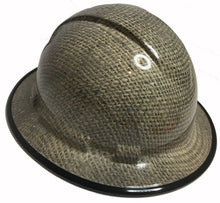 Load image into Gallery viewer, Hydro Dipped Hard Hat Ridgeline Full Brim Custom Burlap

