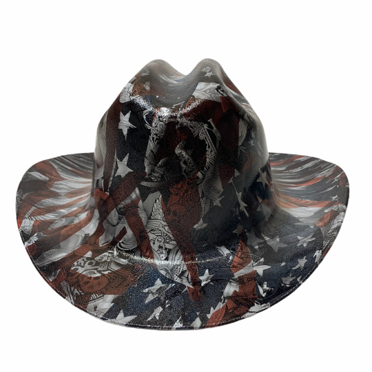 Custom Western Outlaw American flags Naughty Boy series Cowboy Hat