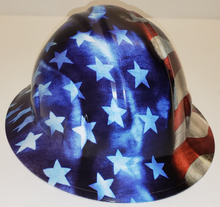 Load image into Gallery viewer, Hydro Dip Stars and Stripes SL Series Full Brim Hard Hat
