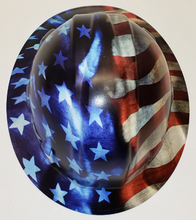 Load image into Gallery viewer, Hydro Dip Stars and Stripes SL Series Full Brim Hard Hat
