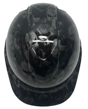 Load image into Gallery viewer, Custom Hydro Dipped Hard Hat Metallic Graphite Punisher Cap Style Ridgeline
