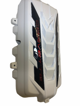 Load image into Gallery viewer, Custom Hydro Dipped 2020+ Corvette Engine Cover White With Corvette Red
